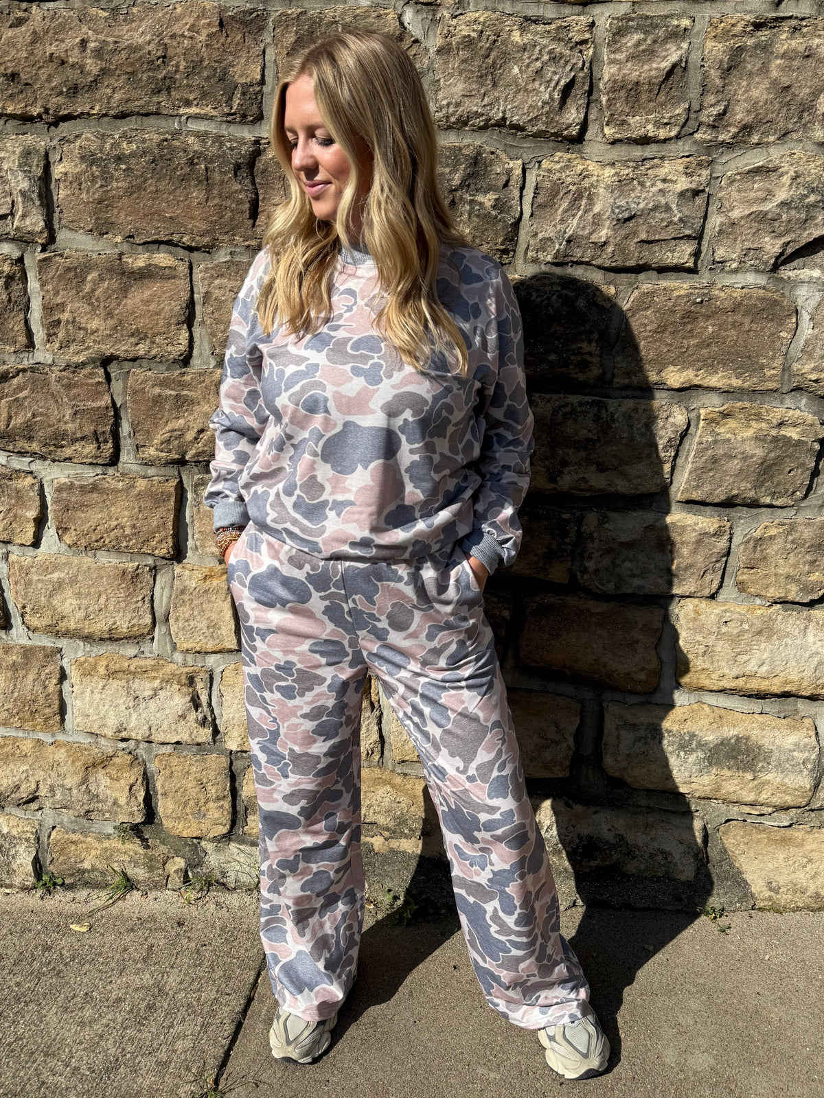 Cozy Camo Lounge Set