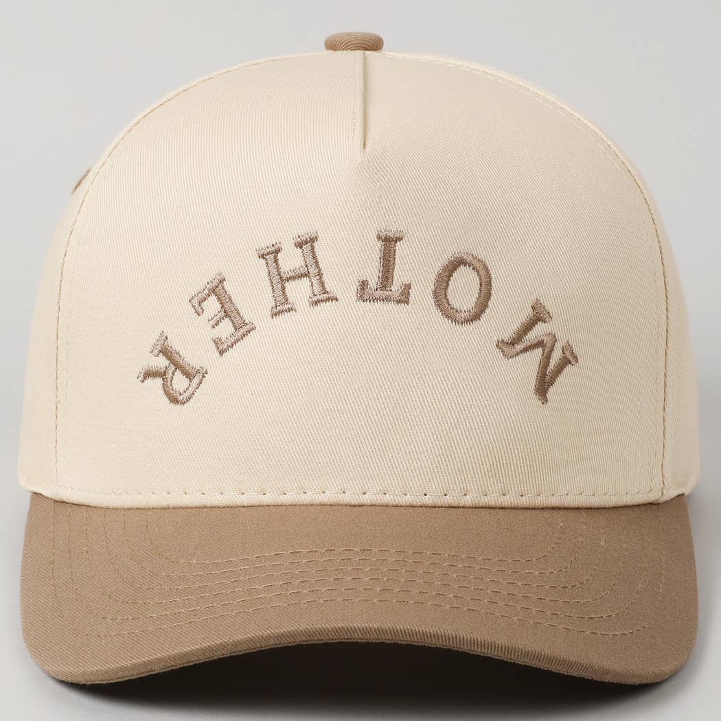 Mother Embroidery Hat