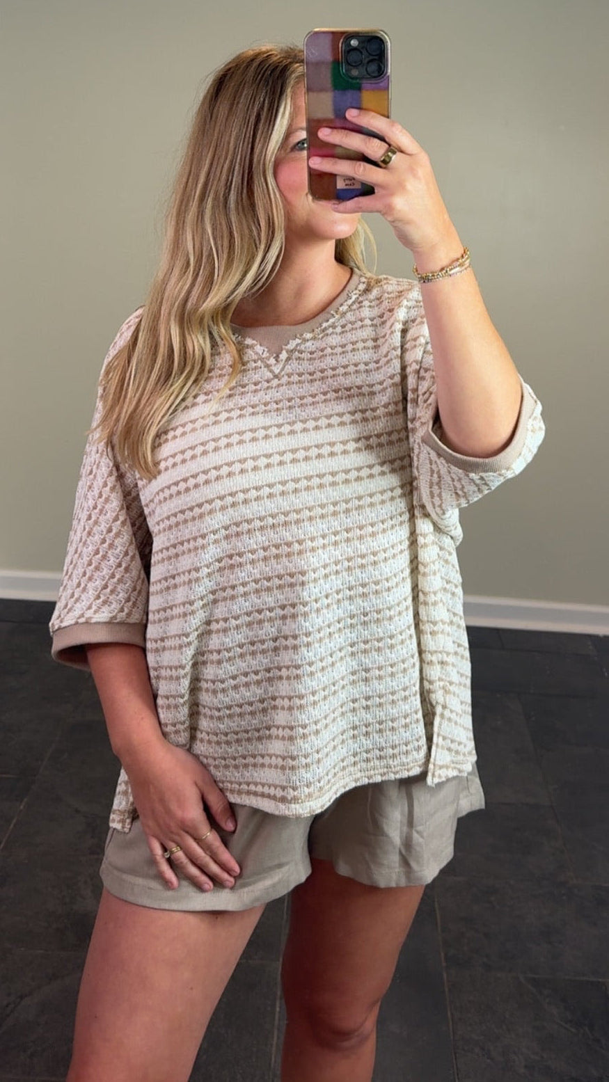 Cream & Honey Knit Top 