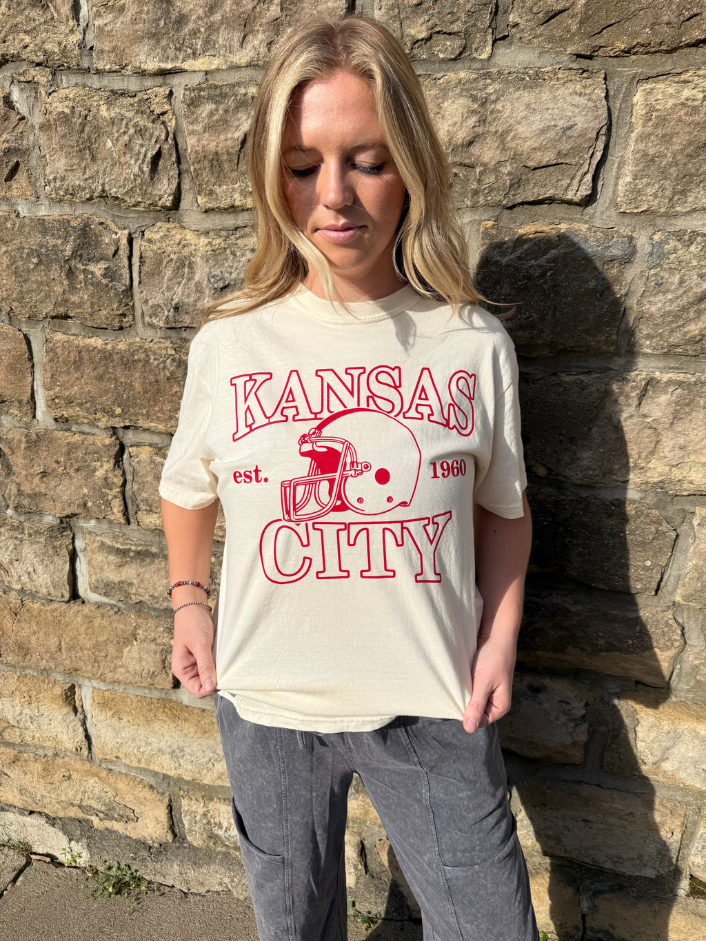 Kansas City Helment Tee