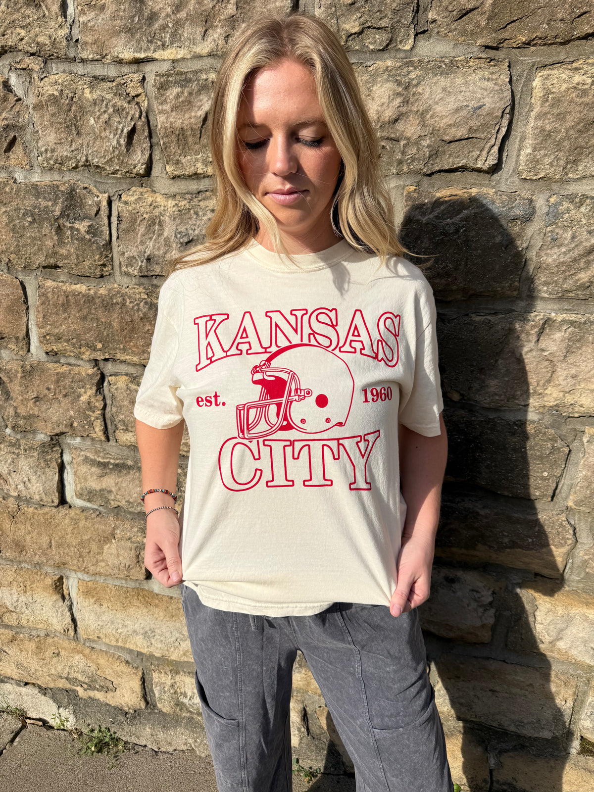 Kansas City Helment Tee