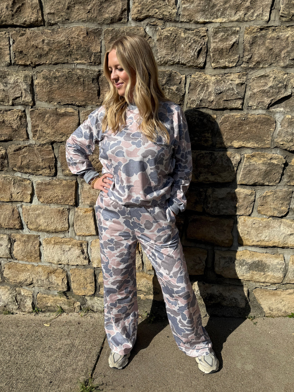 Cozy Camo Lounge Set