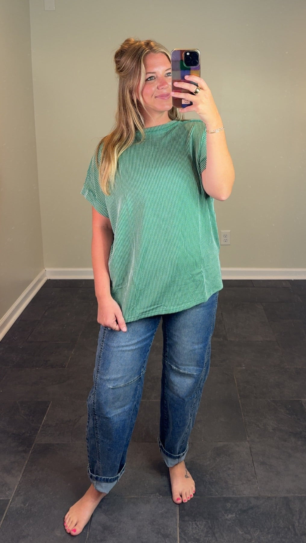 Ribbed Tee