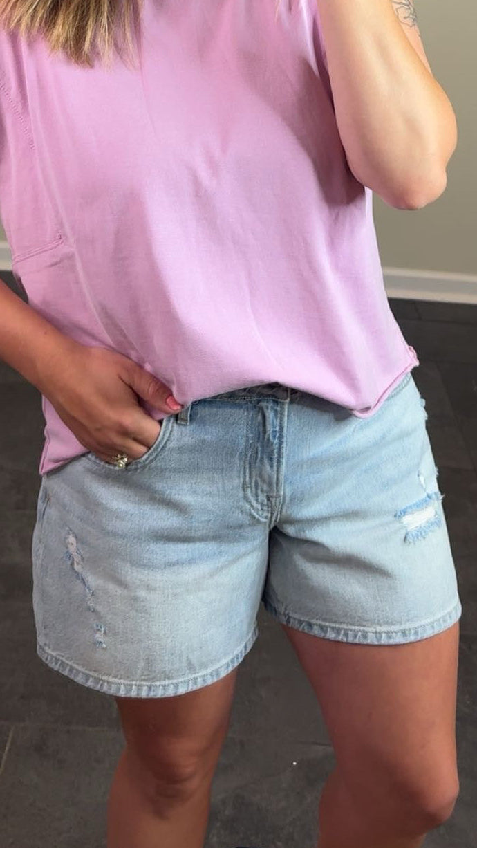 Hidden Jean Shorts
