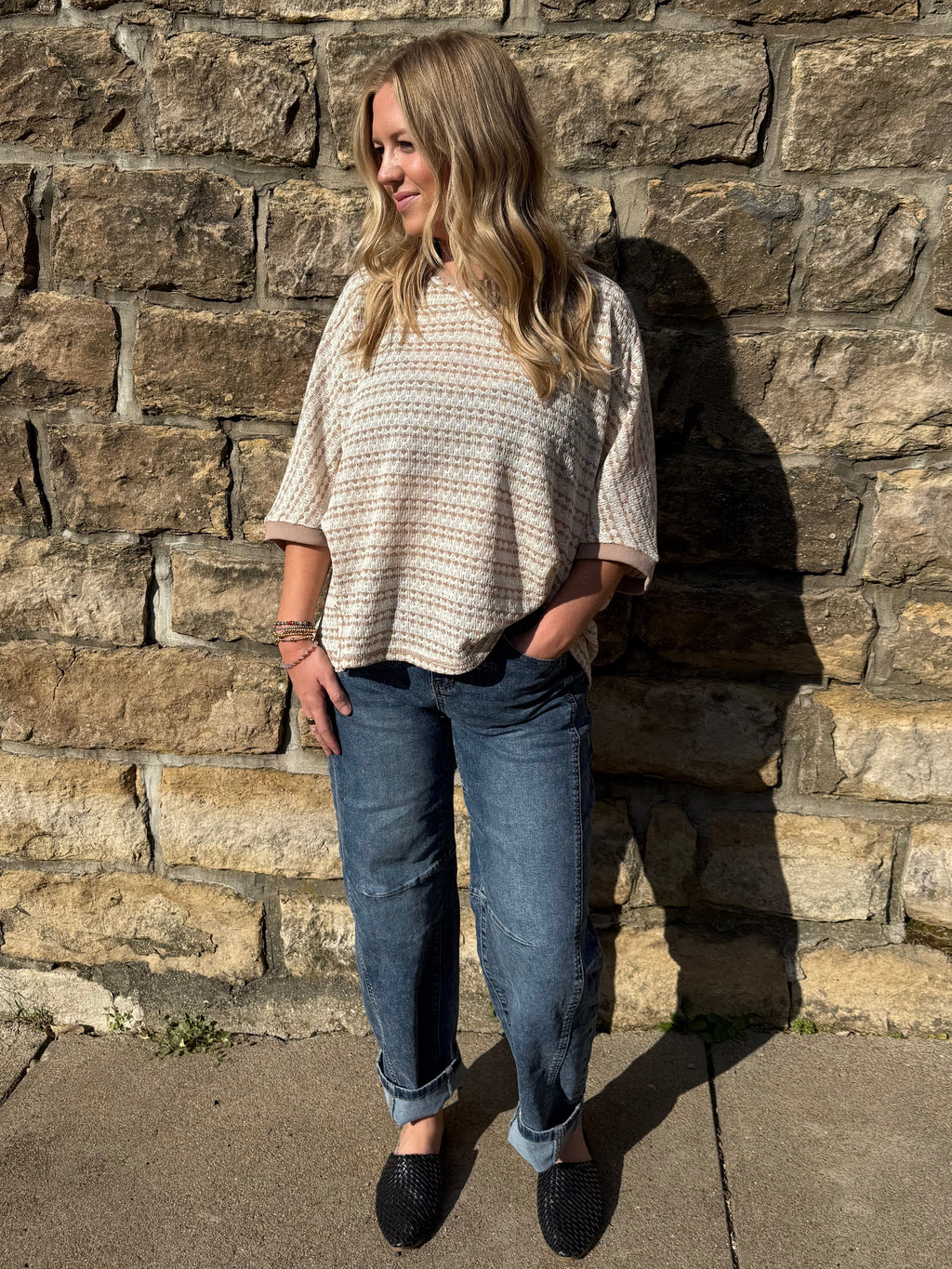 Cream & Honey Knit Top 